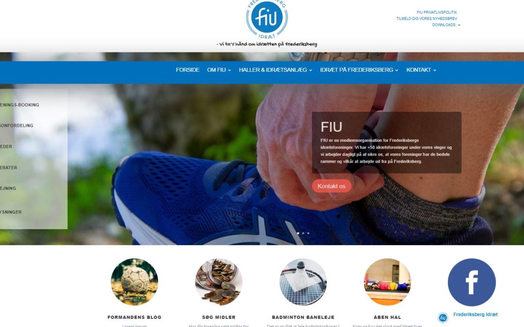 FIU går i luften med ny hjemmeside